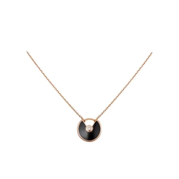 Cartier/卡地亞Amulette系列鑽石項鍊B3047100：圖片 3