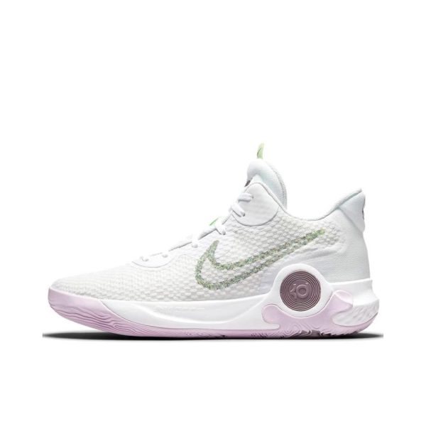 Nike KD Trey 5 IX 米色/綠/粉紅色：圖片 2