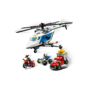 LEGO/乐高 城市系列警用直升机大追击 60243