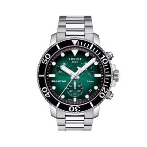 【黃曉明同款】Tissot/天梭海星1000系列45.5mm T-Sport運動潛水石英男士手錶T120.417.11.091.01