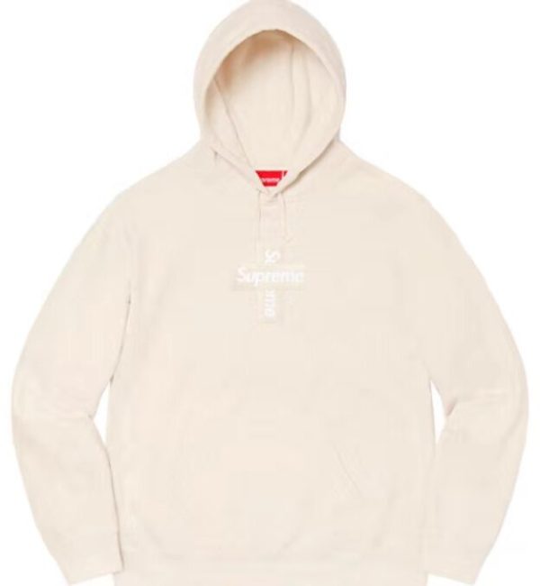 Supreme FW20 Week15 Cross Box 十字架連帽衛衣米白
