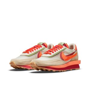 Nike LDWaffle Orange Blaze CLOT x Sacai三方聯名/米橘解構