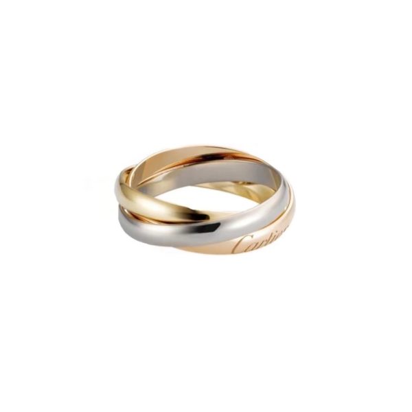 Cartier/卡地亞Trinity系列窄版戒指B4086100