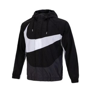 Nike Sportswear Swoosh 梭織運動休閒外套DD5968 黑