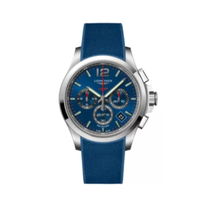 Longines/浪琴康卡斯系列42mm 運動休閒石英男錶L3.717.4.96.9