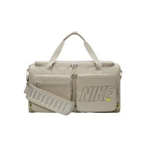 Nike 印花訓練緩震收納拉鍊口袋男行李包DO6612 230石色/粗糙綠/(原子綠)