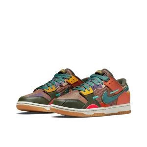 Nike Dunk Scrap/Archeo Brown 低筒/彩色拼接/縫合怪