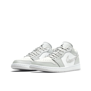 Air Jordan 1 Low "White Camo" 灰白迷彩小Dior