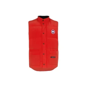 Canada Goose Freestyle Crew 舒適含羽絨填充馬甲男款紅色