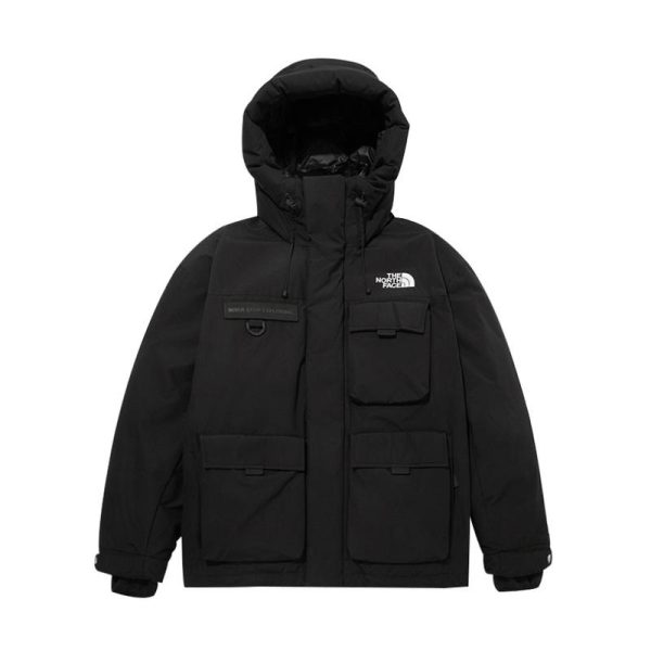 【申敏兒同款】TheNorthFace 情侶款鵝絨羽絨外套NJ1DM67 黑