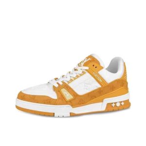 Louis Vuitton Trainer 黃白色
