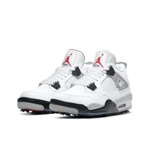 AIR JORDEN 4 GORLF WHITE CEMENT 白水泥