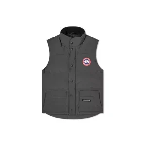 Canada Goose Freestyle Crew 含羽絨填充馬甲男款石墨色送禮推薦送男友