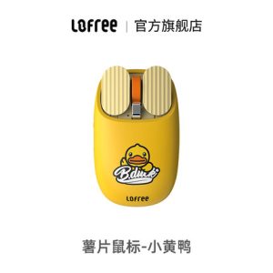 Lofree洛斐 小黄鸭无线鼠标蓝牙可充电女生卡通可爱电竞电脑iPad