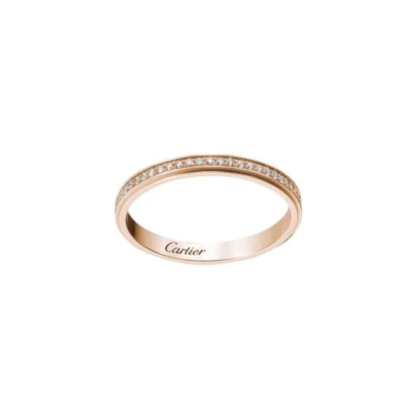 Cartier/卡地亞d'Amour系列鑽石經典款戒指B4093500：圖片 2