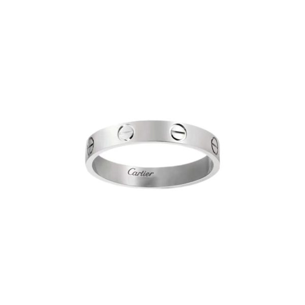 Cartier/卡地亞LOVE系列窄版戒指B4085200：圖片 3