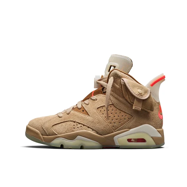 Air Jordan 6 British Khaki Travis Scott聯名/卡其：圖片 2
