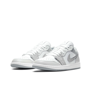 Air Jordan 1 Elephant Print 低筒/白灰/爆裂紋/柏林限定