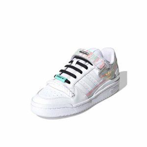 Adidas originals Forum Low "I Love Dance" 白色彩色女款