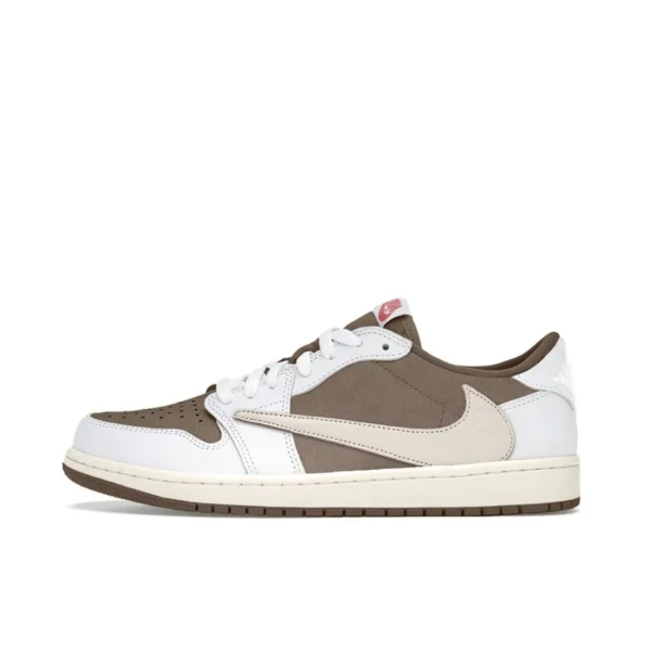 Air Jordan 1 Travis Scott聯名/白/摩卡/倒鉤：圖片 2