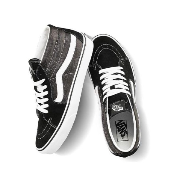 Vans SK8-Hi Hi Black White 黑白：圖片 4