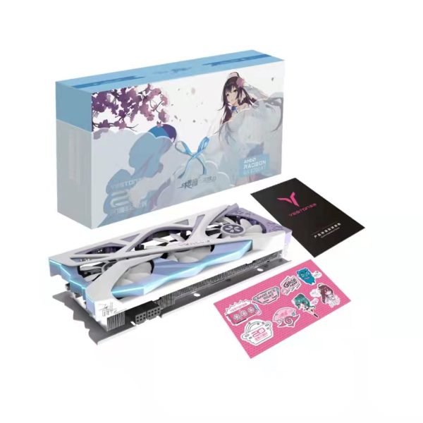 yeston/盈通 RX6700XT 12G 独立显卡  樱瞳花嫁：圖片 6