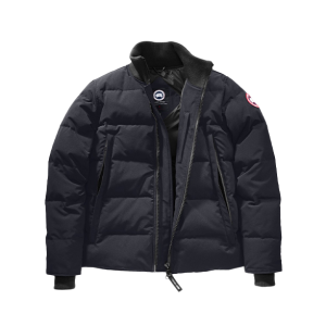 Canada Goose/加拿大鵝立領短版保暖外套CDG004W 海軍藍