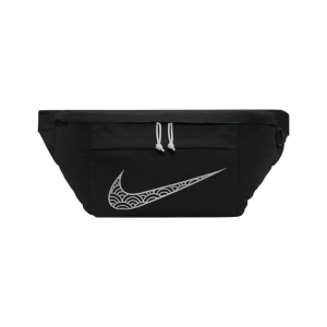 Nike 收納拉鍊口袋輕盈耐用腰包黑色DQ3431-010