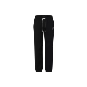 LOUIS VUITTON SS23 純色束腳運動褲男款黑色