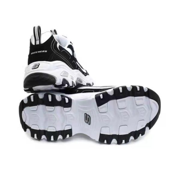 Skechers D'Lites Black/White 黑白銀後跟【宋亞軒同款】：圖片 6
