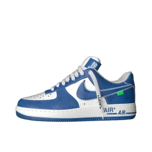 Louis Vuitton x Air Force 1 藍色/白色