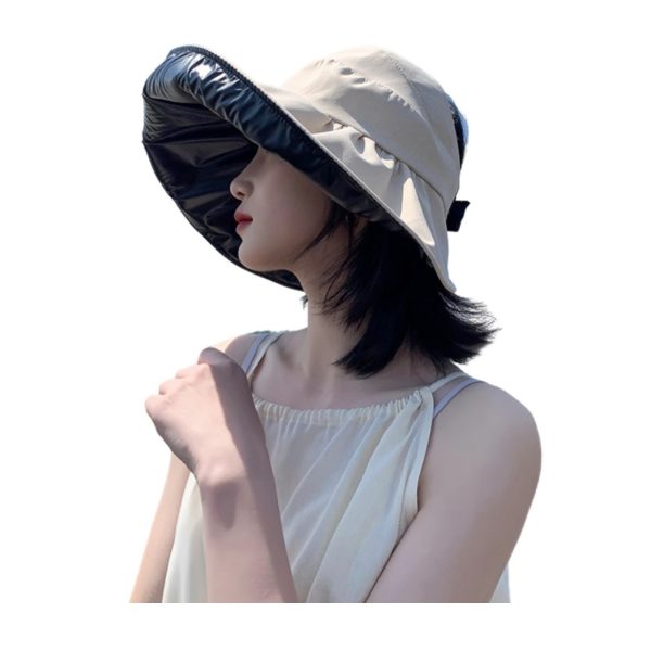 Semir/森馬2021SS半空頂防曬可折疊遮陽帽109321153539 均碼：圖片 4