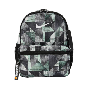 Nike 男女旅行包印花學生書包電腦包雙肩背包CU8328 黑綠色CU8328-010