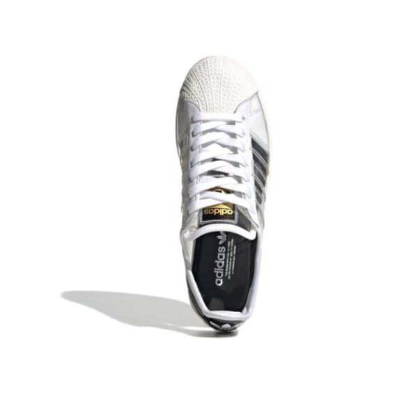 Adidas Originals Superstar Blod 透明白色女款：圖片 5