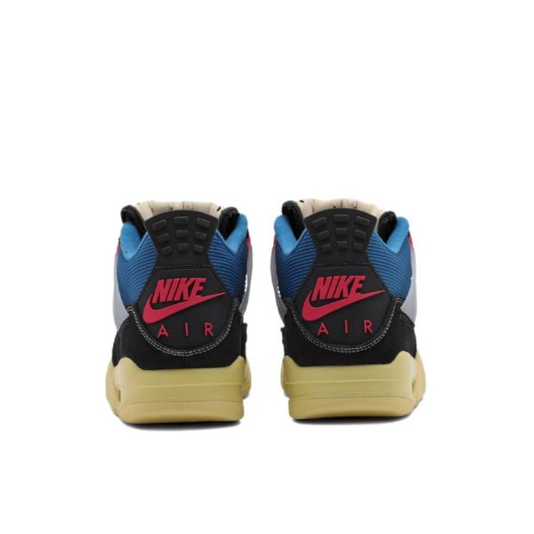 Air Jordan 4 Off Noir Union聯名/黑色/藍色：圖片 4