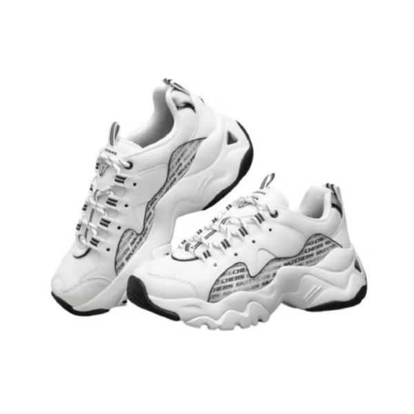 Skechers D'Lites 3.0 白/黑：圖片 6