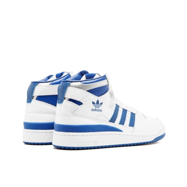 Adidas originals Forum Mid Refined 藍白：圖片 3