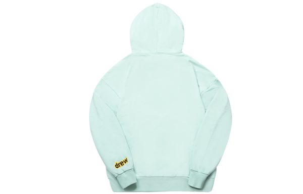 Drew House Mascot Hoodie 笑臉連帽加絨衛衣冬季男女同款薄荷綠送禮推薦：圖片 2