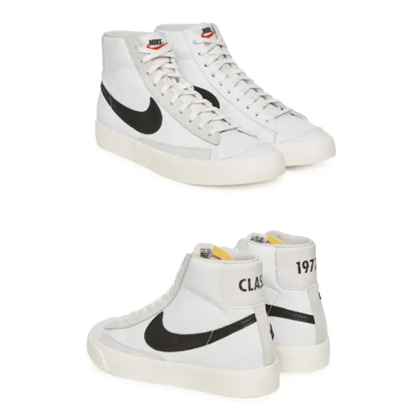 Slam Jam x Nike Blazer Mid "Class 1977" 倒鉤白黑：圖片 2
