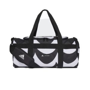adidas 男女休閒訓練運動隊包拎包肩包GV2106 黑白拼色GV2106