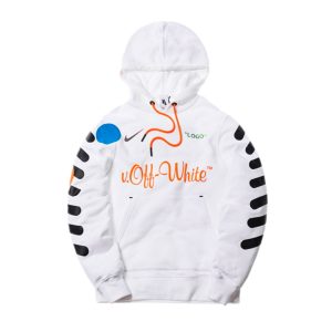Nike x Off-White Hoodie AA3257 白