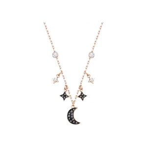 Swarovski/施華洛世奇星月項鍊5429737 黑色