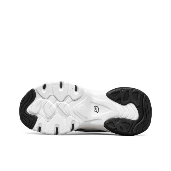 Skechers D'Lites 3.0 白/黑：圖片 3