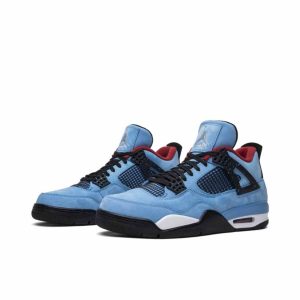 Air Jordan 4 Cactus Jack TS聯名/藍麂皮