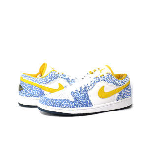 Air Jordan 1 retro low "West Coast" 黃藍