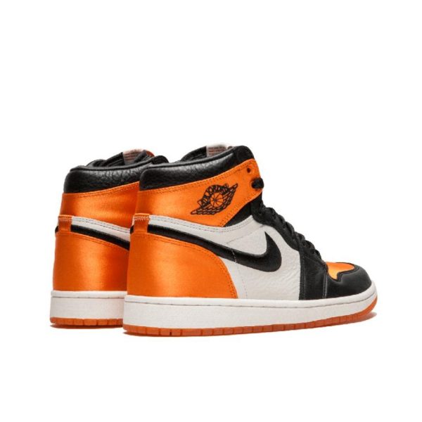 Air Jordan 1 Satin Shattered Backboard 高筒/絲綢黑勾扣碎：圖片 2
