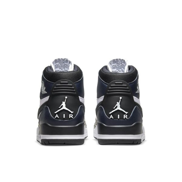 Air Jordan Legacy 312 復古籃球鞋深海藍：圖片 3