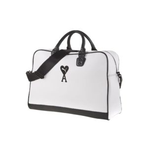 【PUMA × AMI聯名】Puma/彪馬GRIP BAG 手提斜挎包078906-01 白色