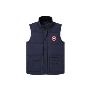 Canada Goose Freestyle Crew 含羽絨填充馬甲男款海軍藍送男友