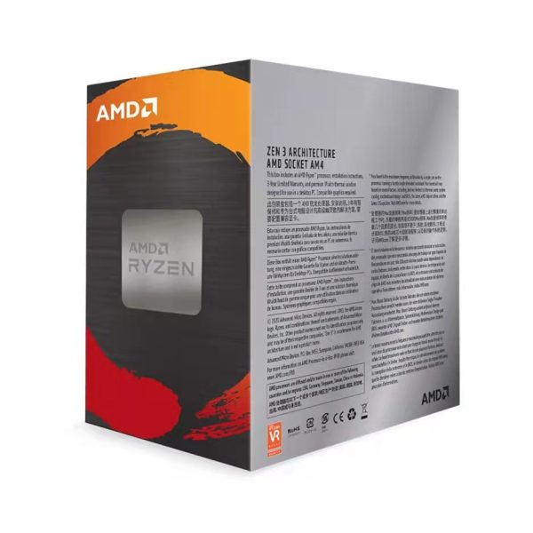 AMD 锐龙5 3600 6核12线程 3.6GHz 盒装CPU处理器 锐龙5 3600：圖片 3